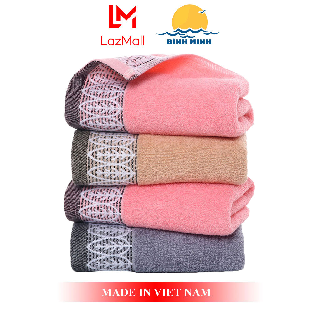 Khăn Lau Mặt Kháng Khuẩn Cotton Hút Nước Tốt Bình Minh