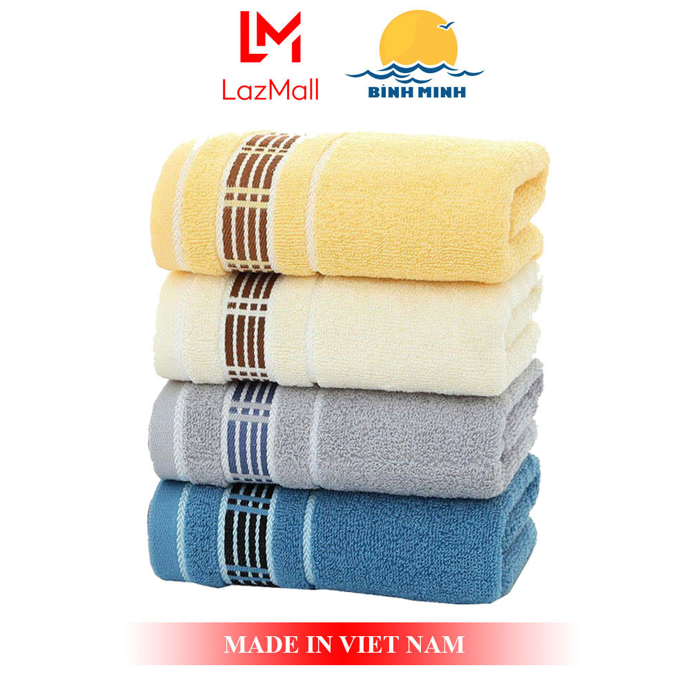 Khăn Mặt Vải Cotton Tinh Khiết Thấm Nước Cao Cấp Bình Minh