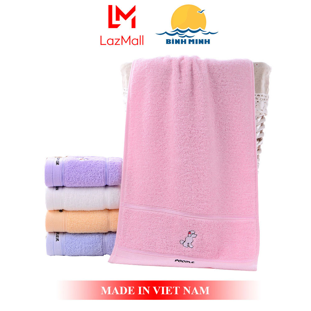 Khăn Bông Khăn Mặt Hình Thú Siêu Đáng Yêu Cho Bé Yêu Chất Cotton Bông Tinh Khiết - Bình Minh