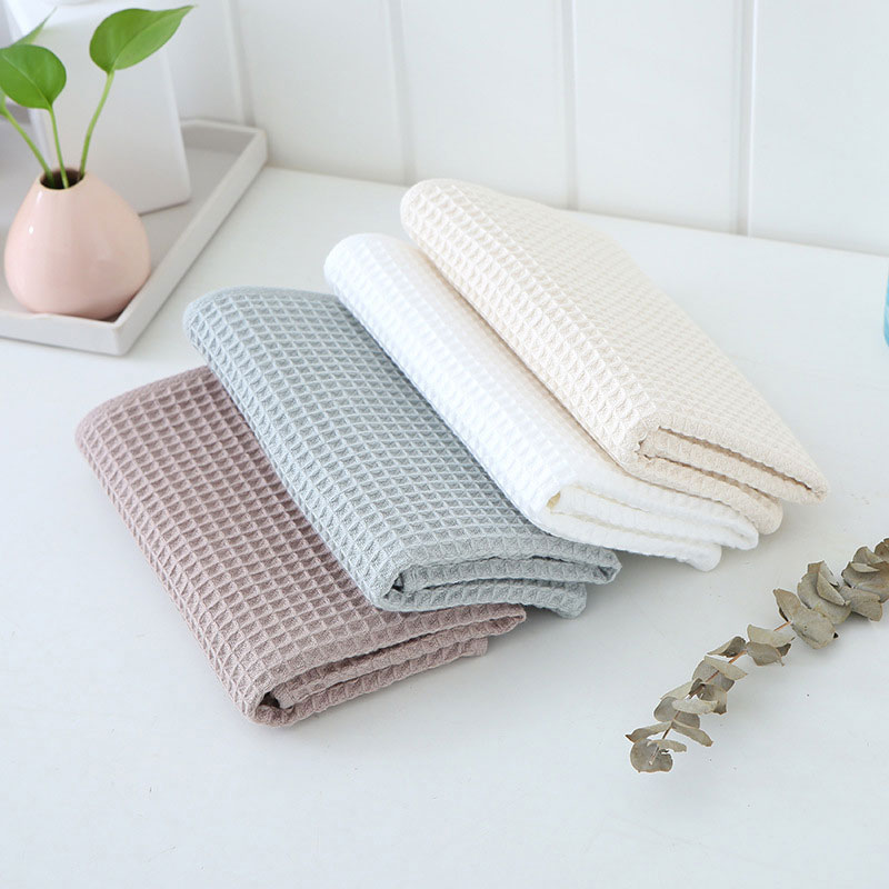 Khăn Mặt Sợi Bông Tinh Khiết Vải Cotton Thấm Hút Siêu Tốt Kháng Khuẩn - Bình Minh