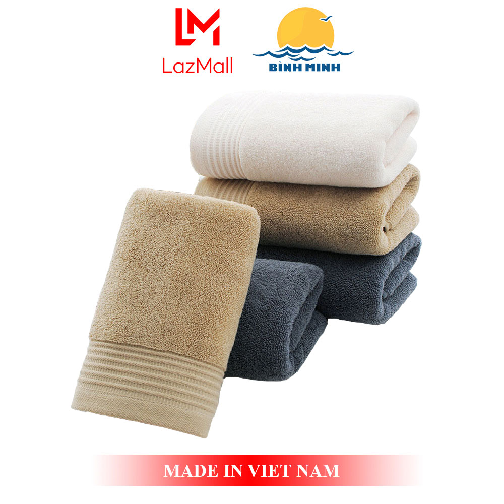 Khăn Lau Mặt Khổ Vừa Chất Cotton Mềm Mịn Thấm Nước - Chất Liệu Từ Sợi Bông Tinh Khiết - Bình Minh