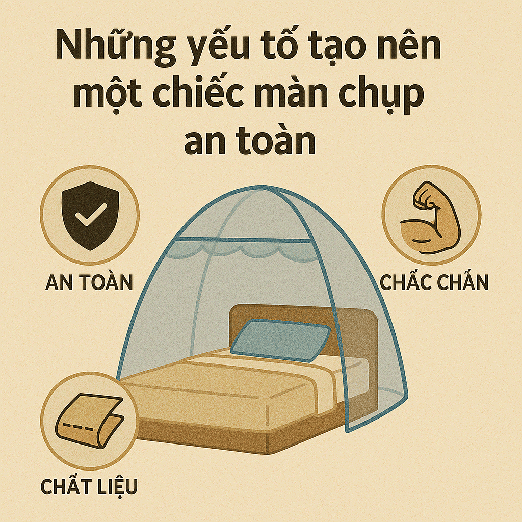 Những yếu tố tạo nên một chiếc màn chụp an toàn