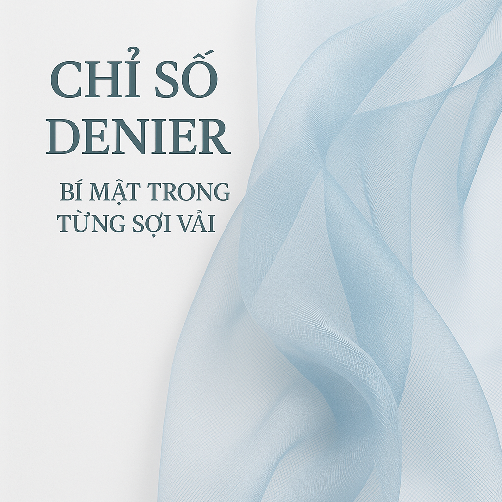 Hiểu Về Chỉ Số Denier và Mật Độ Sợi Trong Vải Organza: Kiến Thức Cần Biết