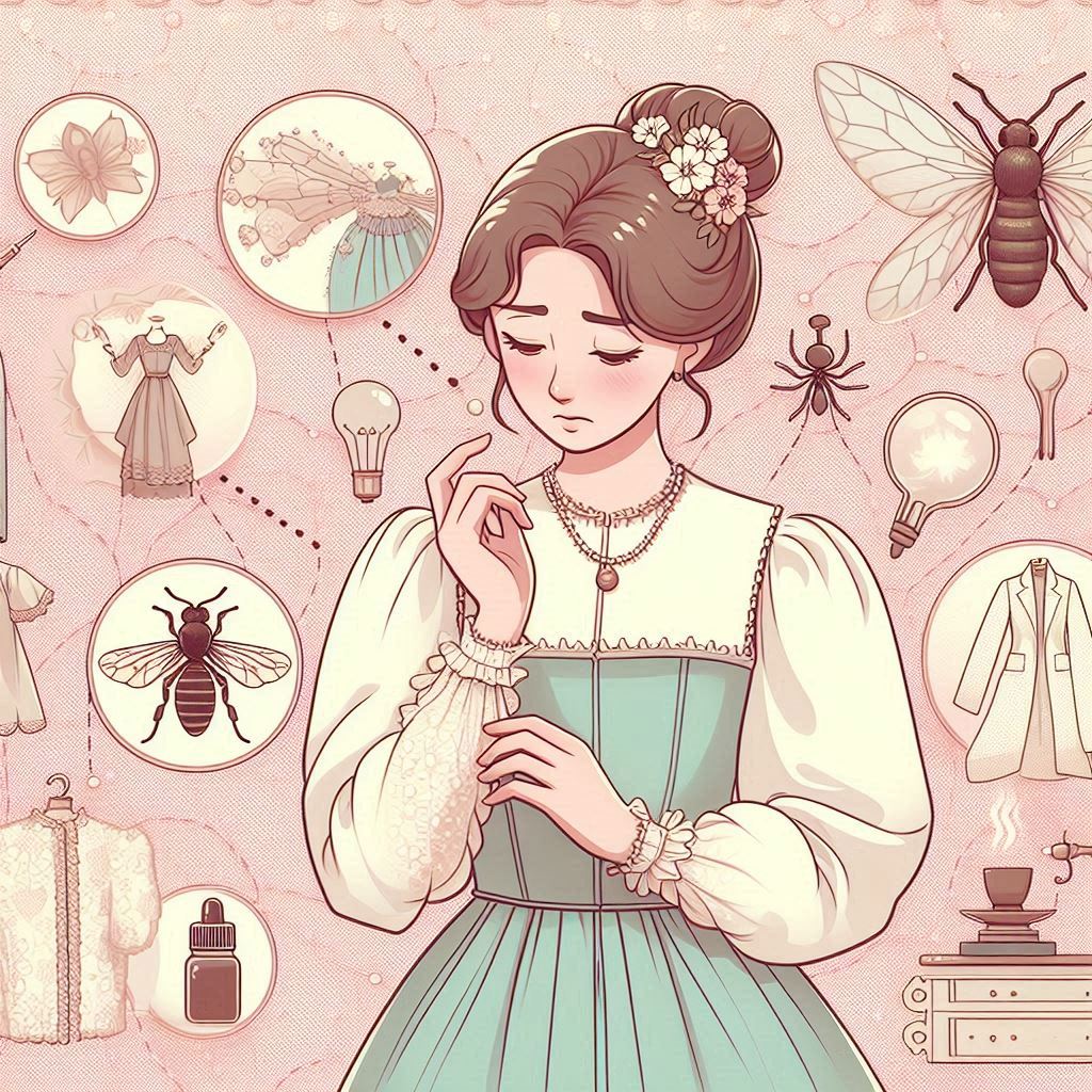 Tại sao mặc đồ Organza đôi khi bị ngứa và cách khắc phục?