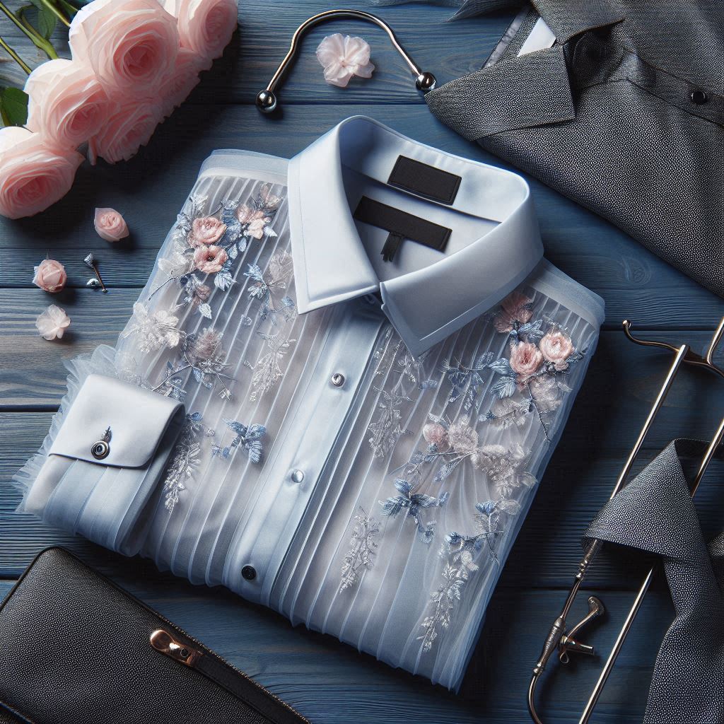 Áo kiểu, sơ mi Organza: Nét chấm phá thanh lịch cho tủ đồ công sở.