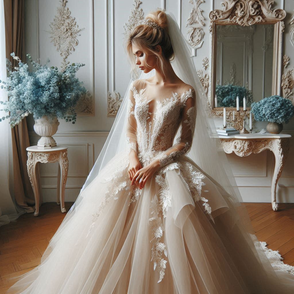 Xu hướng váy cưới Organza mới nhất năm 2025-2026.