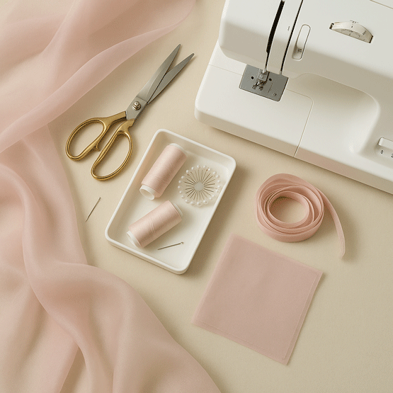 Thử thách may vá: Hoàn thành một dự án từ A-Z với Organza.