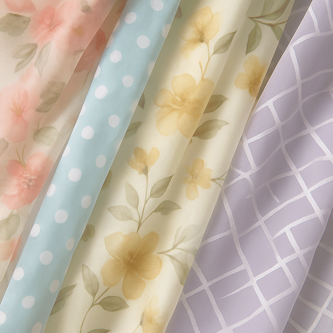 Organza in họa tiết: Xu hướng mới lạ và cách ứng dụng.