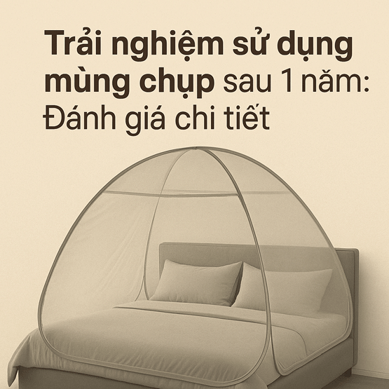 Trải nghiệm sử dụng mung chụp sau 1 năm: Đánh giá chi tiết