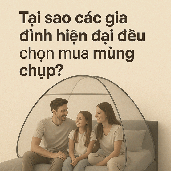 Tại sao các gia đình hiện đại đều chọn mua mung chụp?