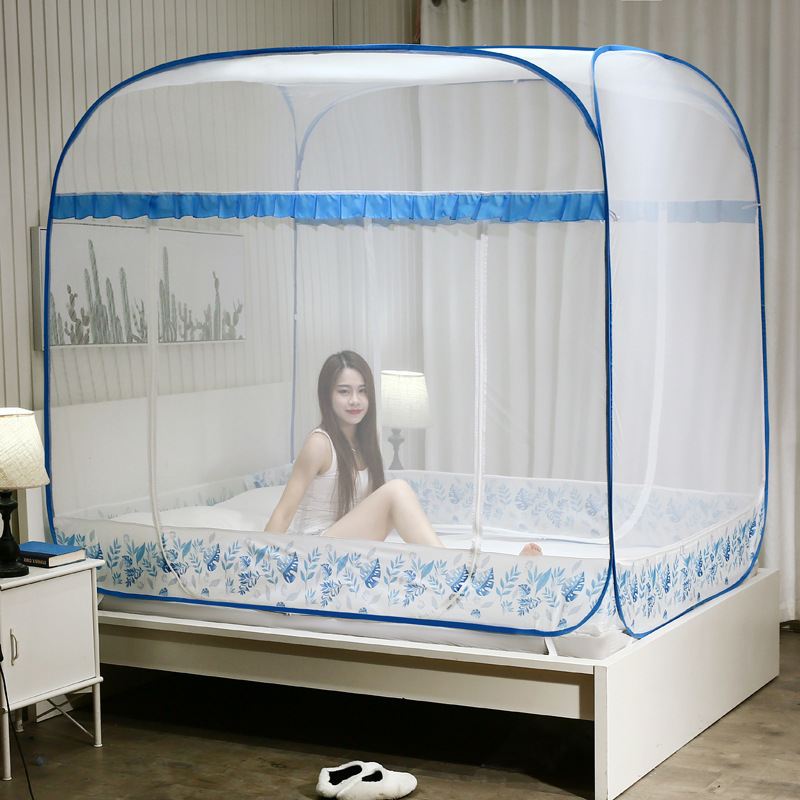 Mùng Chụp Tự Bung Bình Minh - Gấp Gọn Chống Muỗi Cao Cấp hover