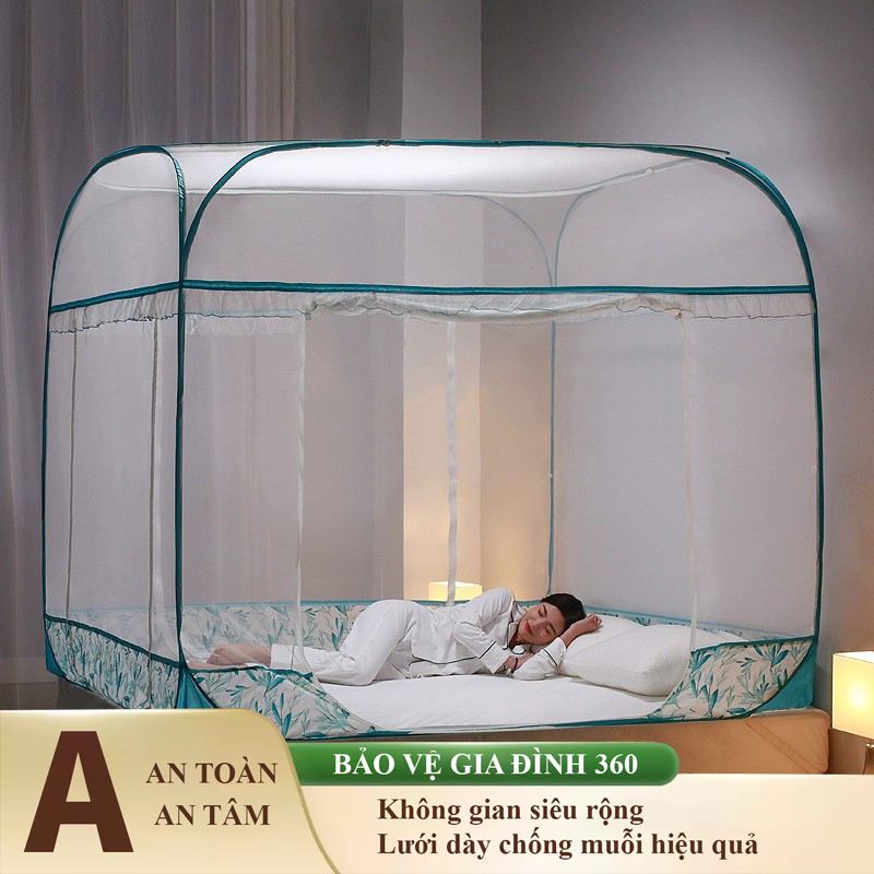 Màn chụp tự bung đỉnh rộng Bình Minh 1m6*2m, 1m8*2m, 2m2*2m