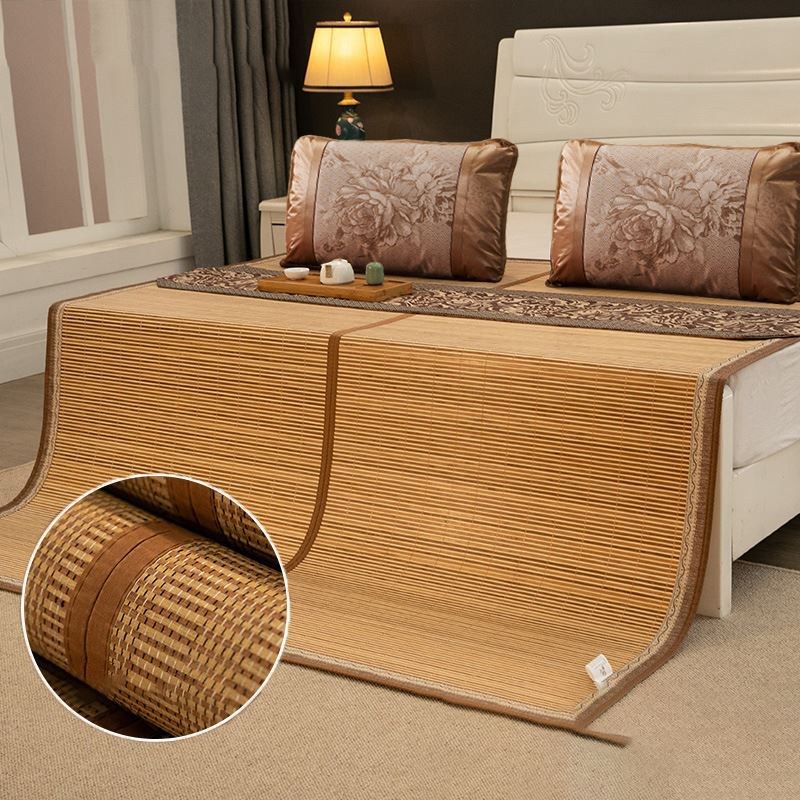 Chiếu Tre Tây Bắc Gấp Gọn Đủ Size, Chiếu Long Phụng, Chiếu Trúc Cao Bằng, Chiếu Trúc Vân Gỗ In 3D