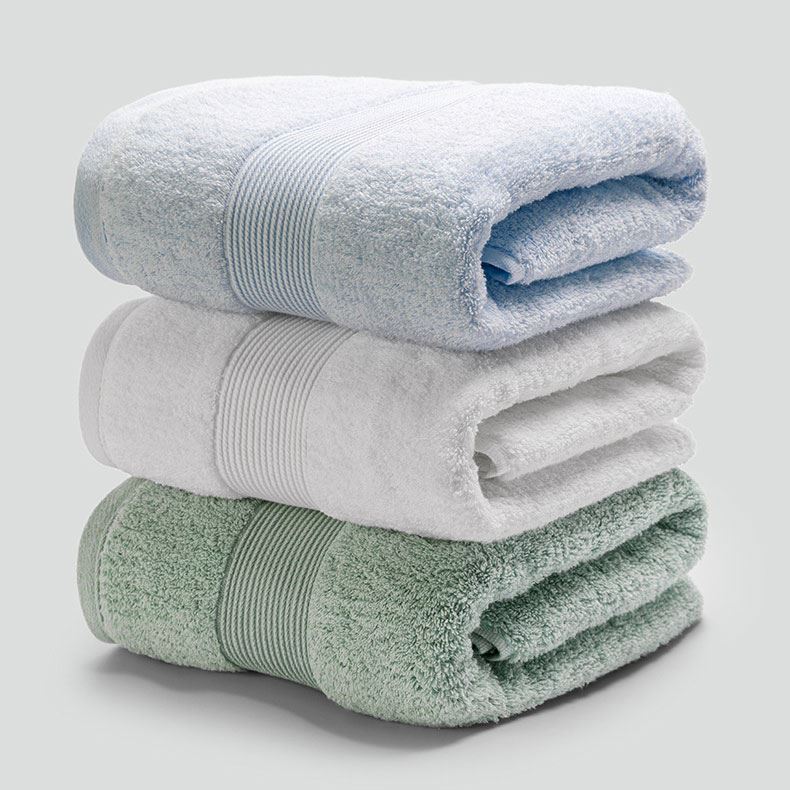Khăn tắm 100% Cotton - Mềm mại, thấm hút tốt, chuyên dùng cho gia đình, khách sạn