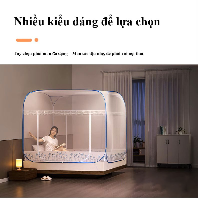 Màn chụp chống muỗi tự bung gấp gọn bình minh 15