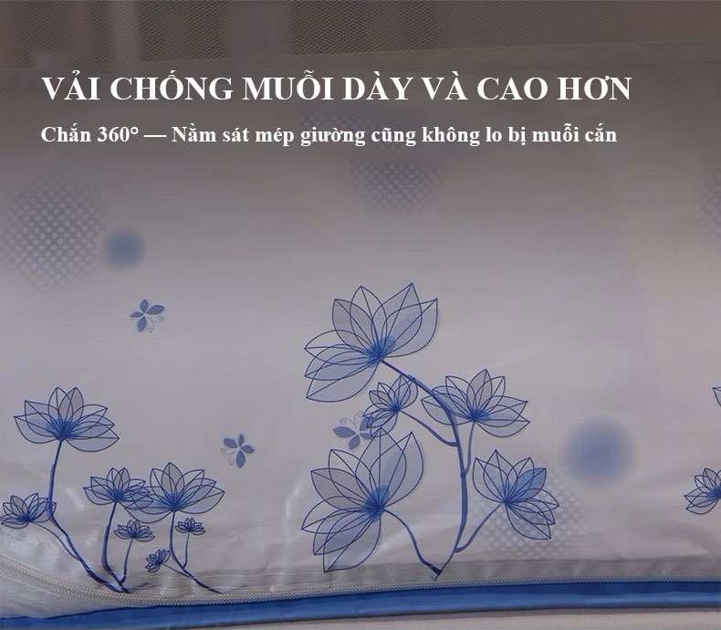 Màn chụp chống muỗi tự bung gấp gọn bình minh 4