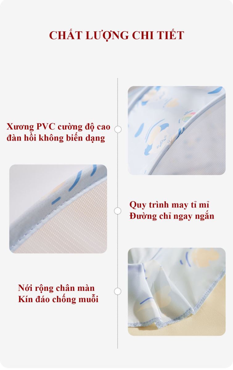 màn chụp - mùng chụp cho bé 10